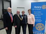 Changeover: Co Presidents Gordon and Sandra Pyke
